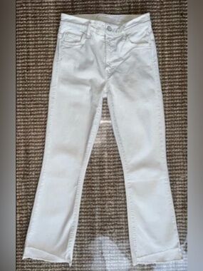 MOTHER The Insider Crop So far gone Jeans Size 25